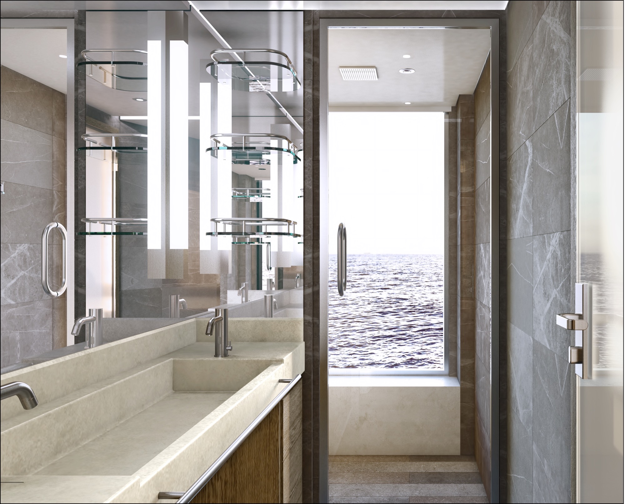Silversea Cruises Silver Origin Deluxe veranda bathroom.jpg